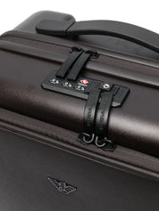 Emporio Armani Brown Suitcases — Refined Business Travel