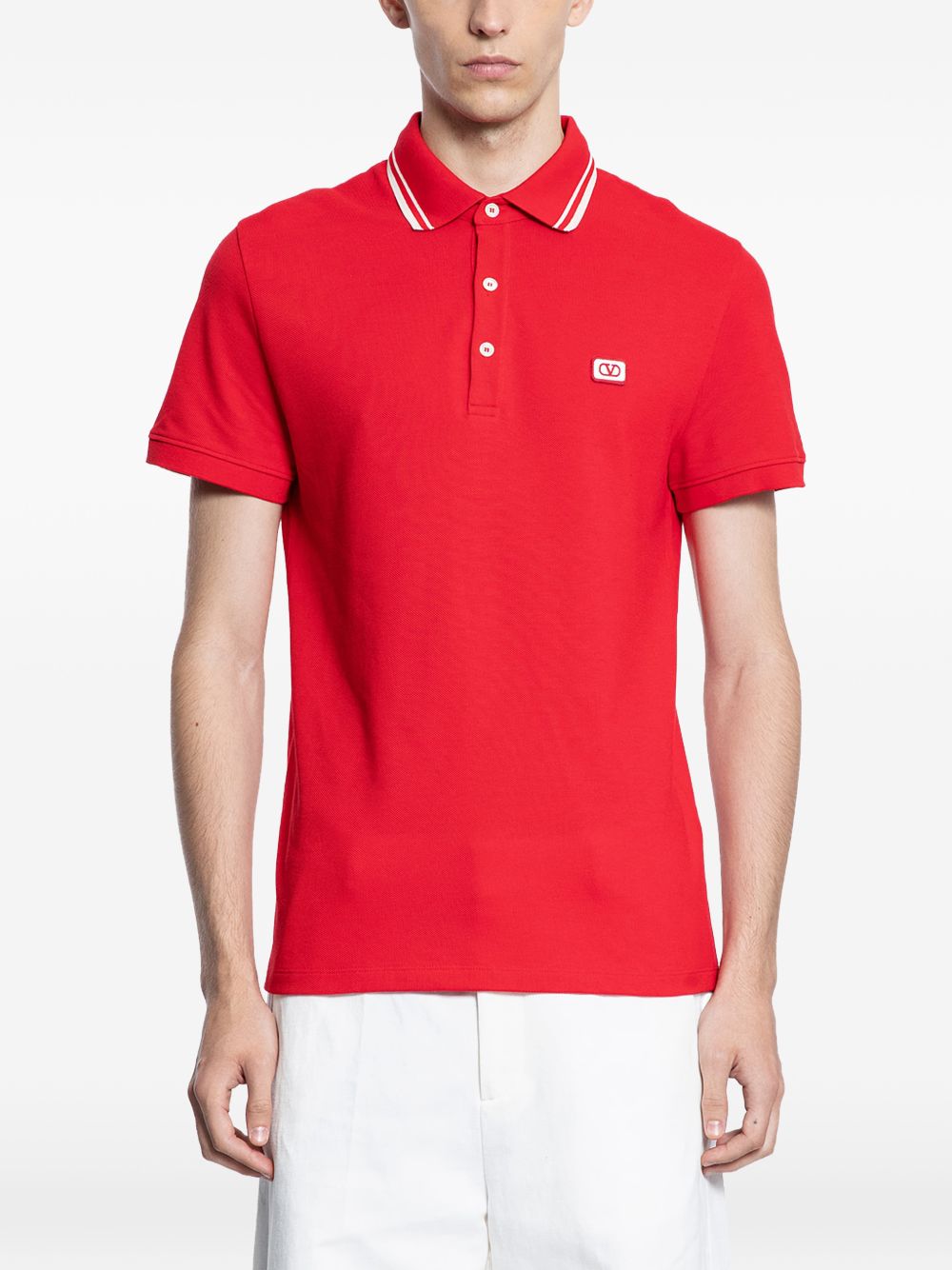 Valentino Red T‑Shirts & Polos
