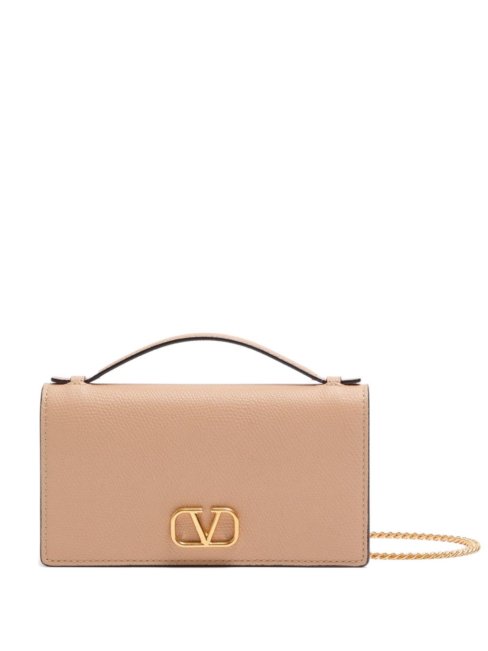 Valentino Garavani Pink Clutch — VLogo Wallet-on-Chain