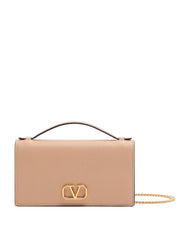 Valentino Garavani Pink Clutch — VLogo Wallet-on-Chain