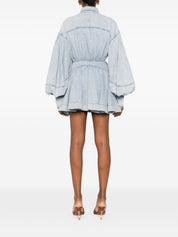 Zimmermann Dresses Clear Blue — Rebellion Denim Mini Dress