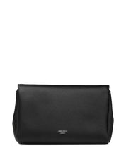 Jimmy Choo Black Clutch — Silk & Nylon Soft Bow Mini Bag