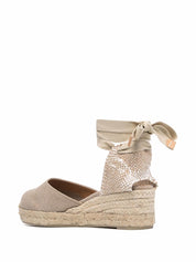 Castañer Espadrilles Flat Shoes Beige — New In