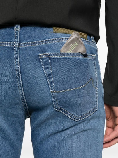 Jacob Cohen Jeans Blue — Super Slim Men's Denim
