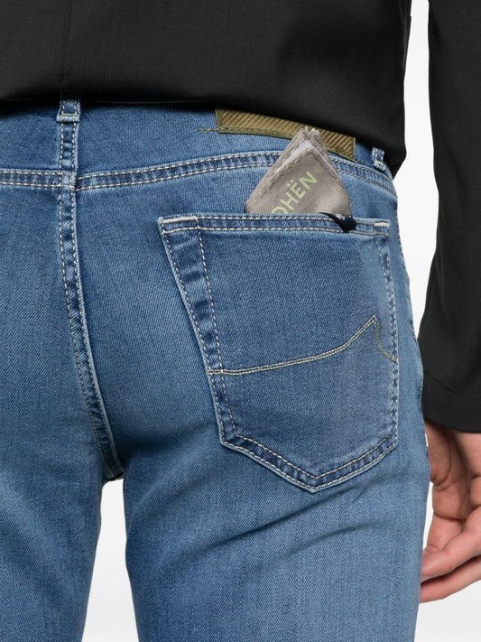 Jacob Cohen Jeans Blue — Super Slim Men's Denim