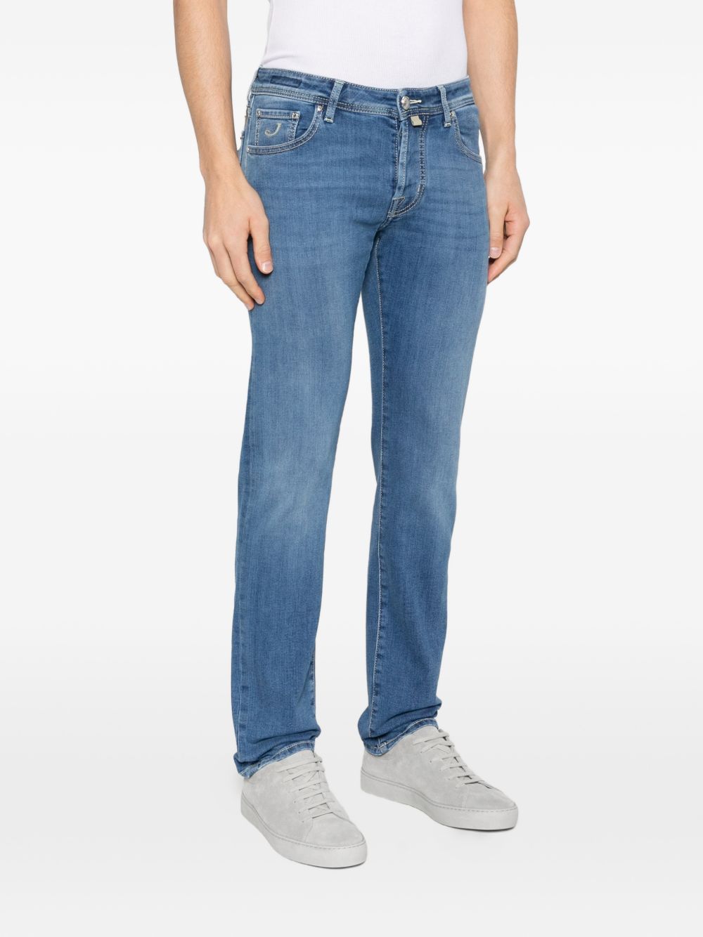 Jacob Cohen Jeans Blue — Super Slim Men's Denim