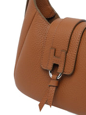 Hogan Leather Brown Shoulder Bag