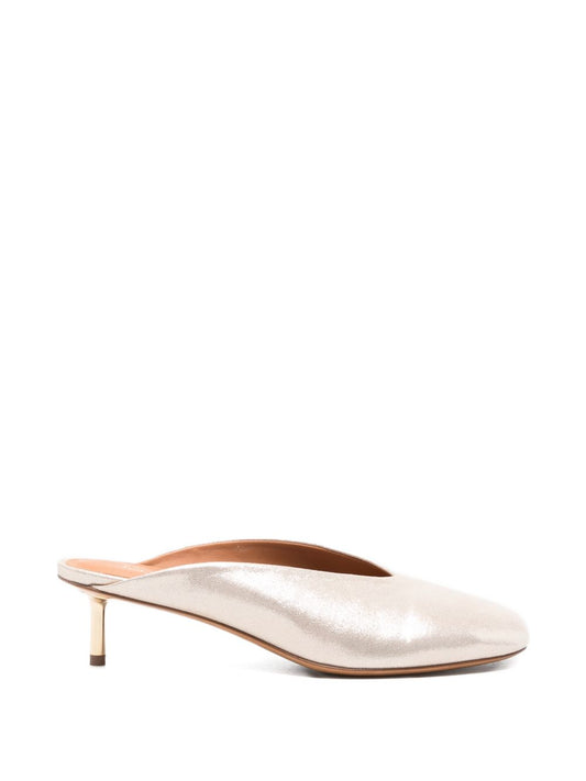 Forte Forte Sandals — Grey Leather Comfort