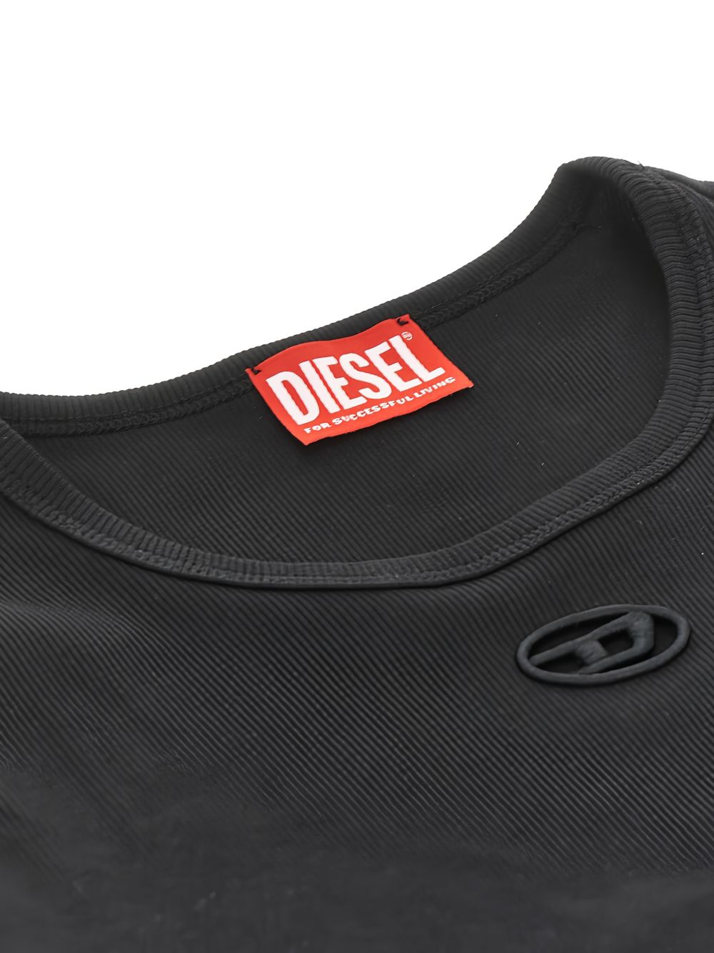 Diesel Black T‑Shirts & Polos — Refined Everyday Tops