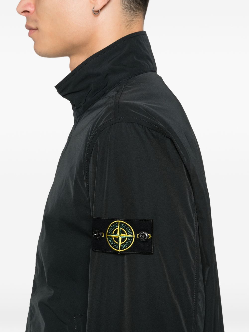 Stone Island Coats Black