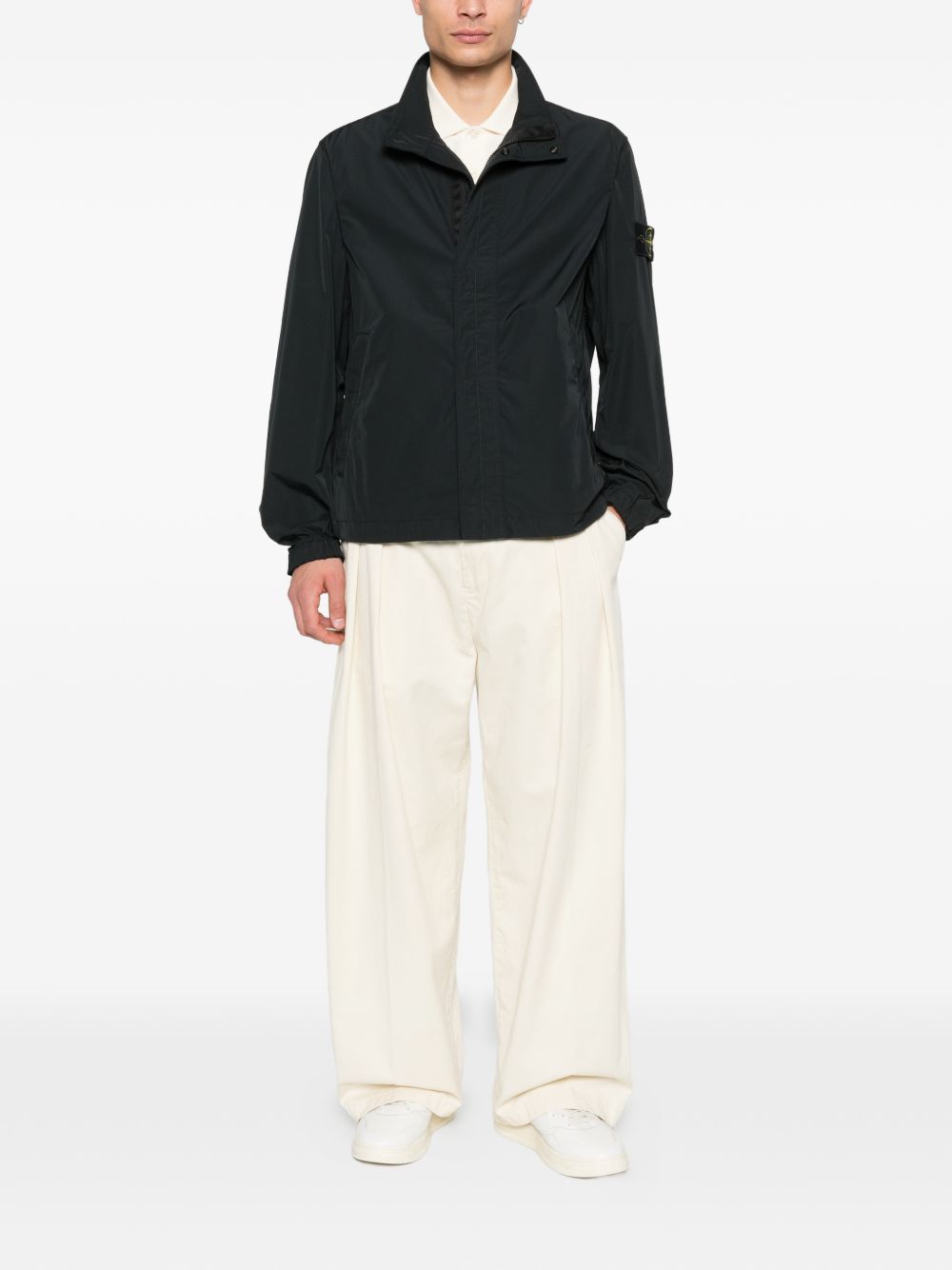 Stone Island Coats Black