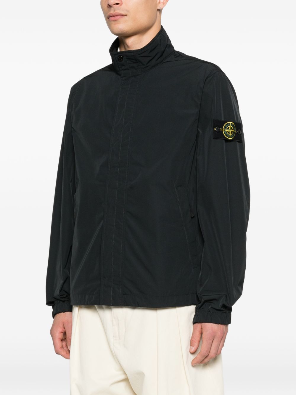 Stone Island Coats Black
