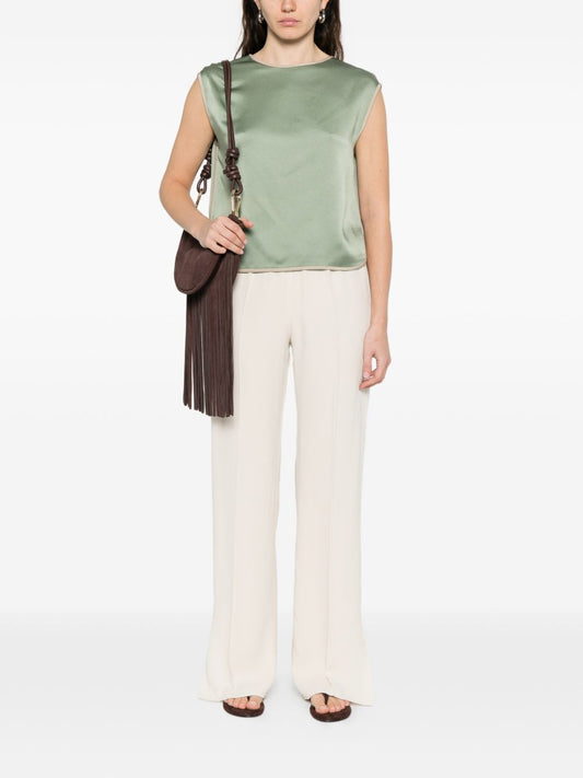 Forte Forte Trousers — White Tailored Comfort