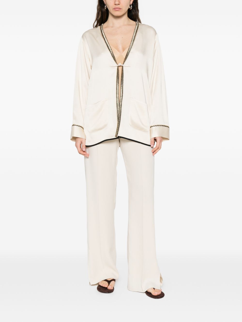 Forte Forte White Jackets — Effortless Tailored Ease