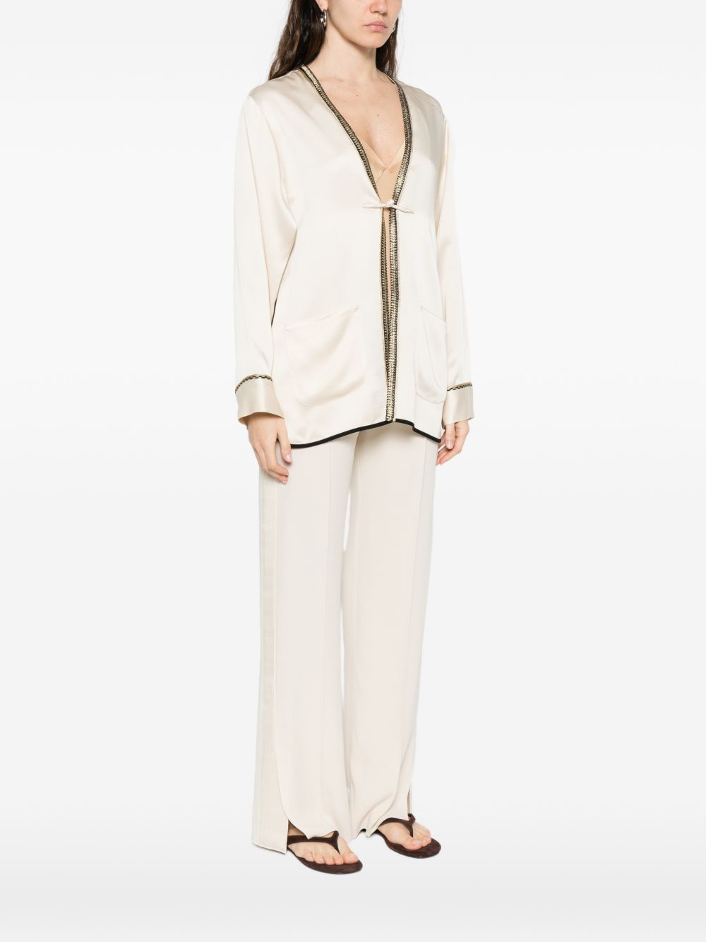 Forte Forte White Jackets — Effortless Tailored Ease