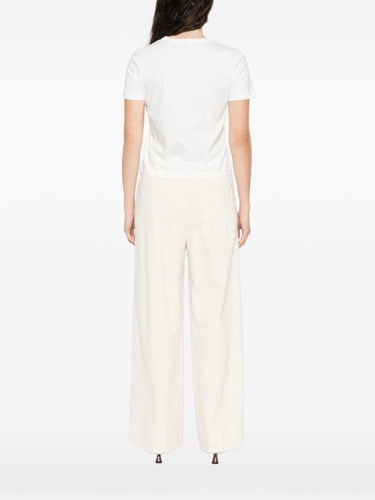 Forte Forte White Organic Cotton T‑Shirts & Polos
