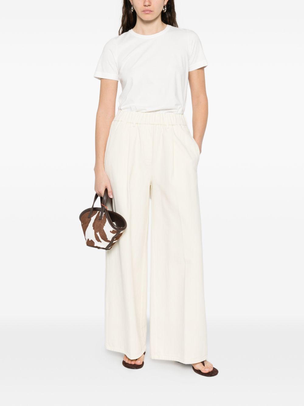 Forte Forte White Organic Cotton T‑Shirts & Polos