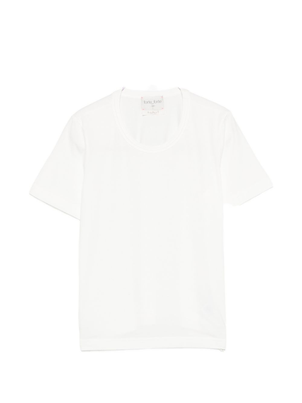 Forte Forte White Organic Cotton T‑Shirts & Polos