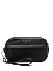 EMPORIO ARMANI EXCLUSIVE Wallets — Black Small Leather Goods