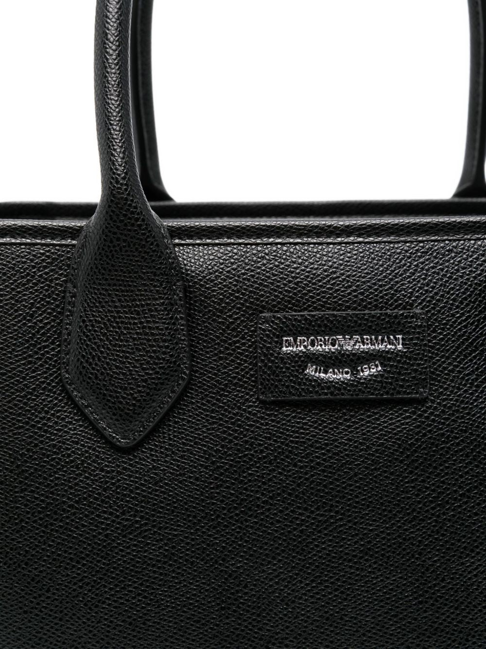 Emporio Armani Black Shopper Bag — New In