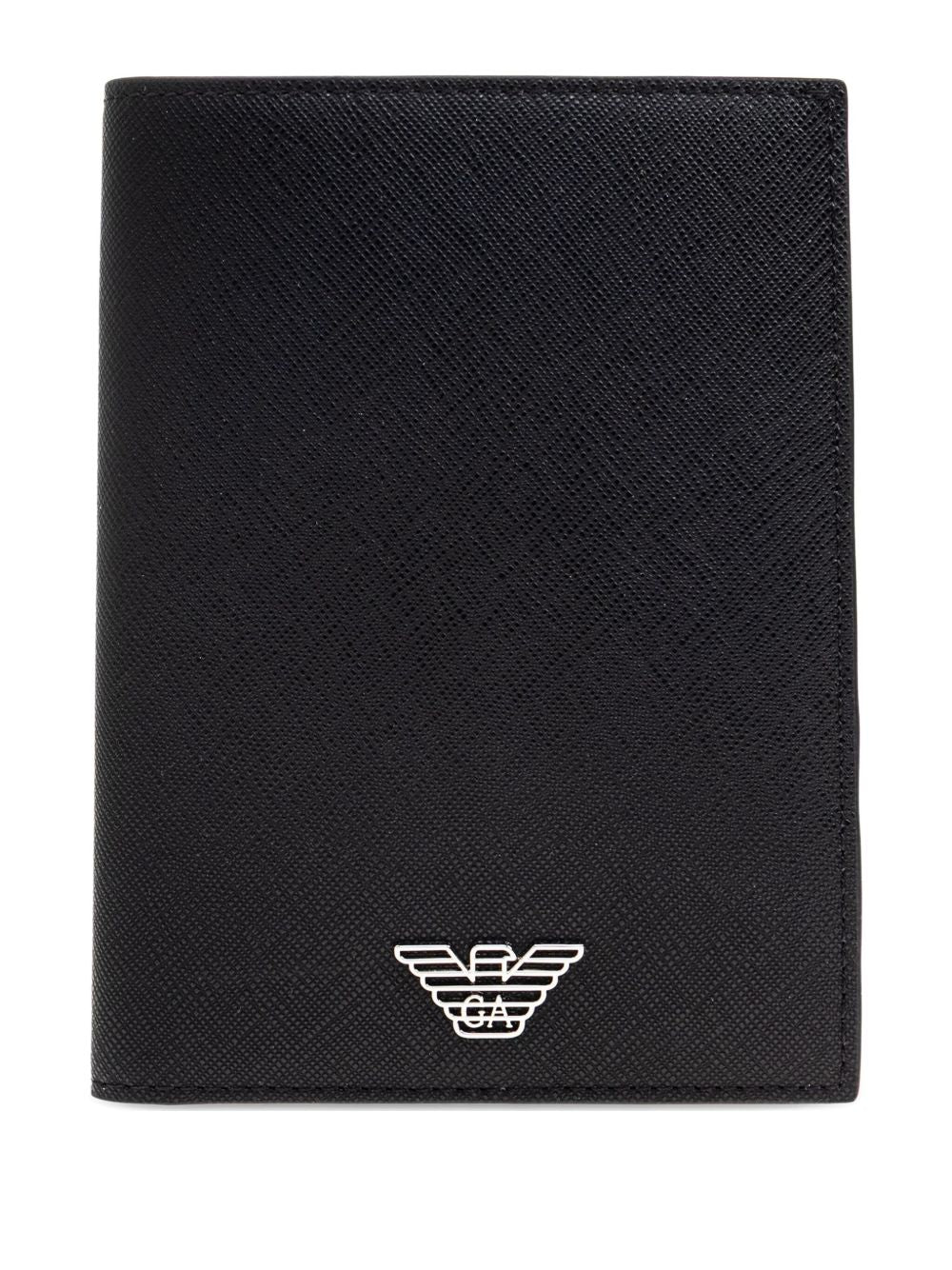 Emporio Armani Black Wallets — Sleek Leather Wallets