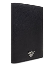 Emporio Armani Black Wallets — Sleek Leather Wallets