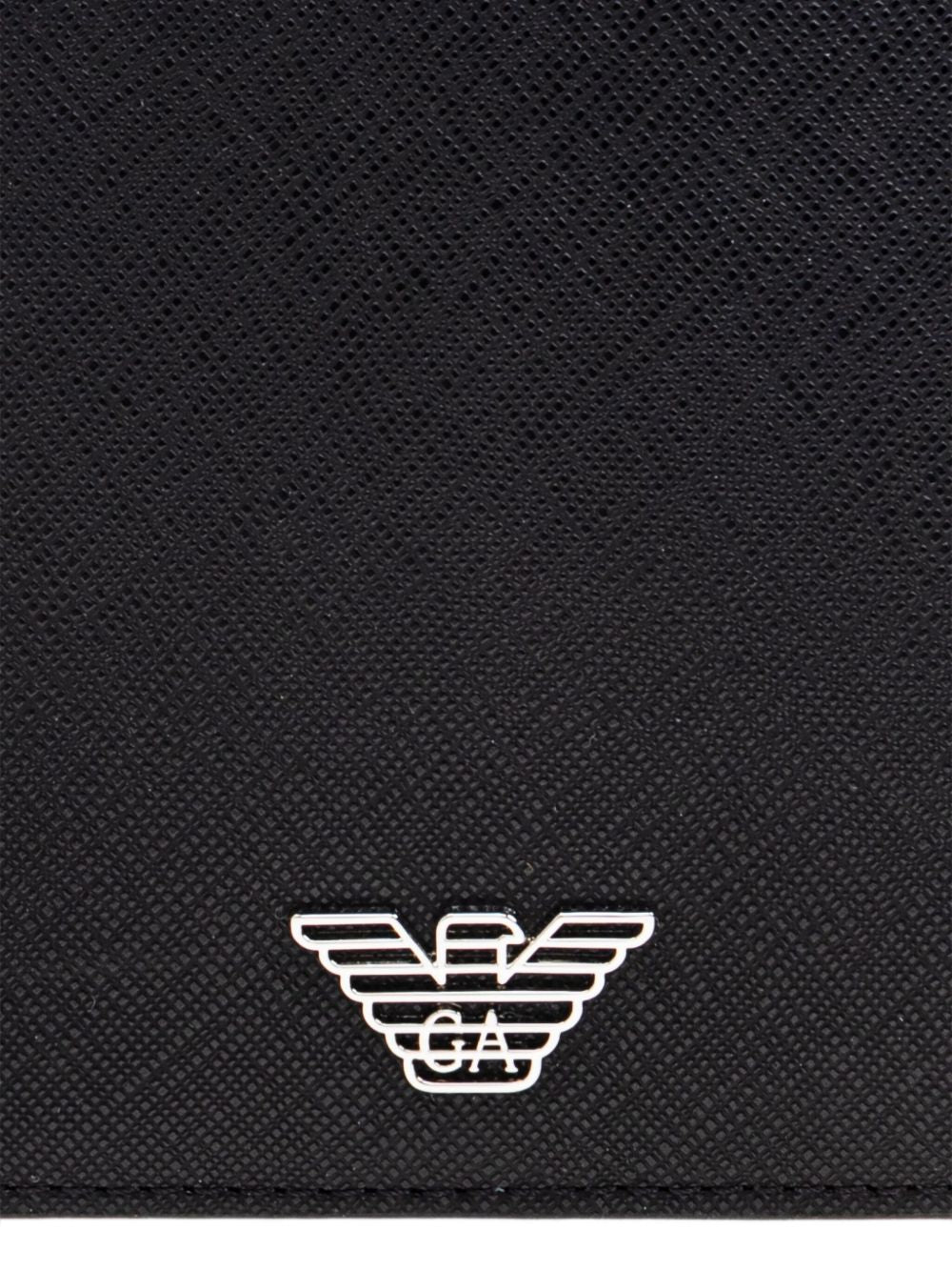 Emporio Armani Black Wallets — Sleek Leather Wallets