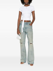 Diesel White T‑Shirts & Polos — Clean Cotton Tops