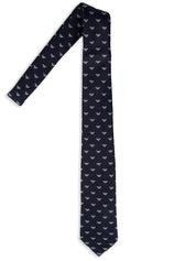 EMPORIO ARMANI EXCLUSIVE Silk Ties — Blue Collection
