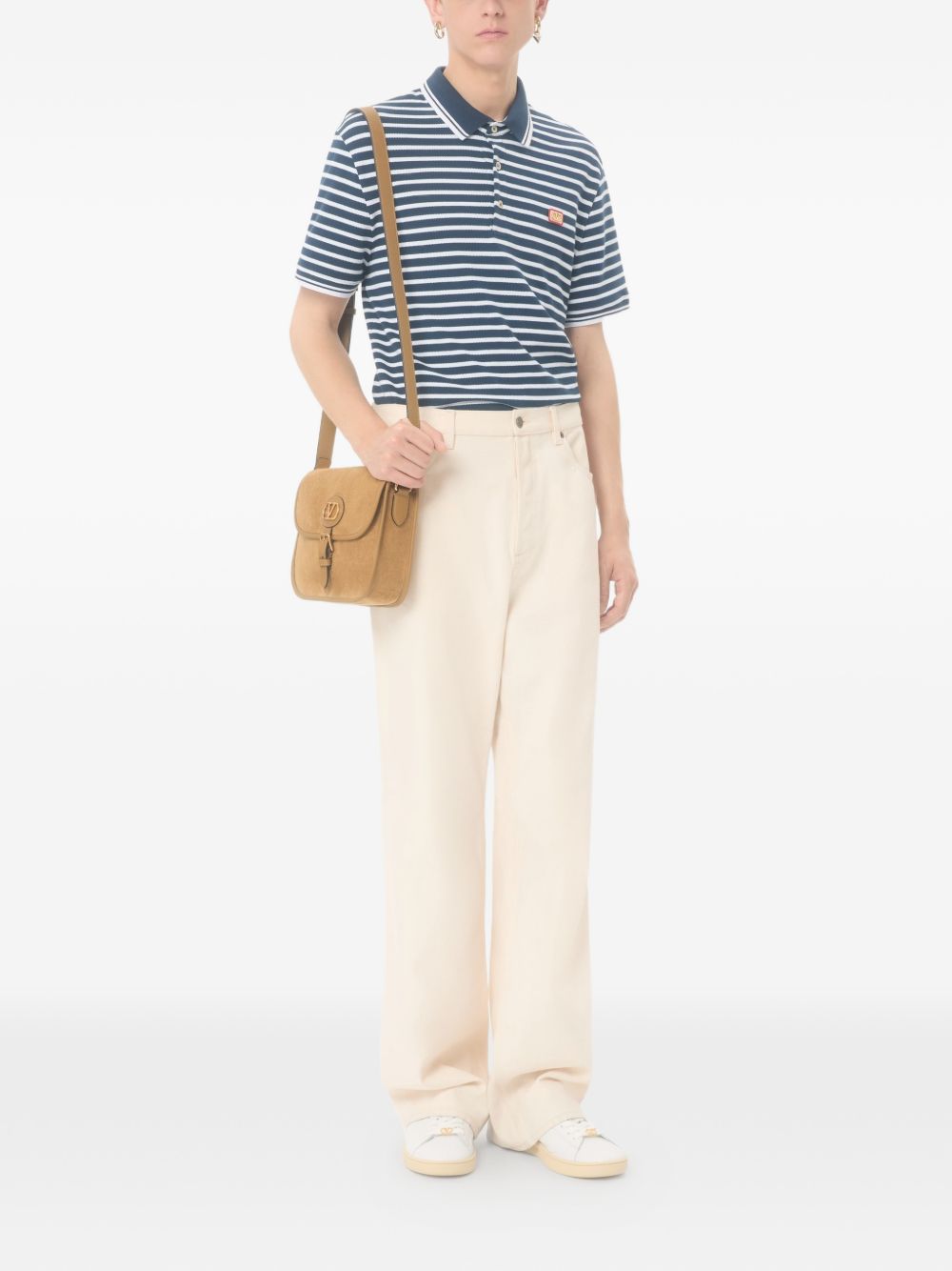 Valentino White T-Shirts & Polos — Topwear for Men