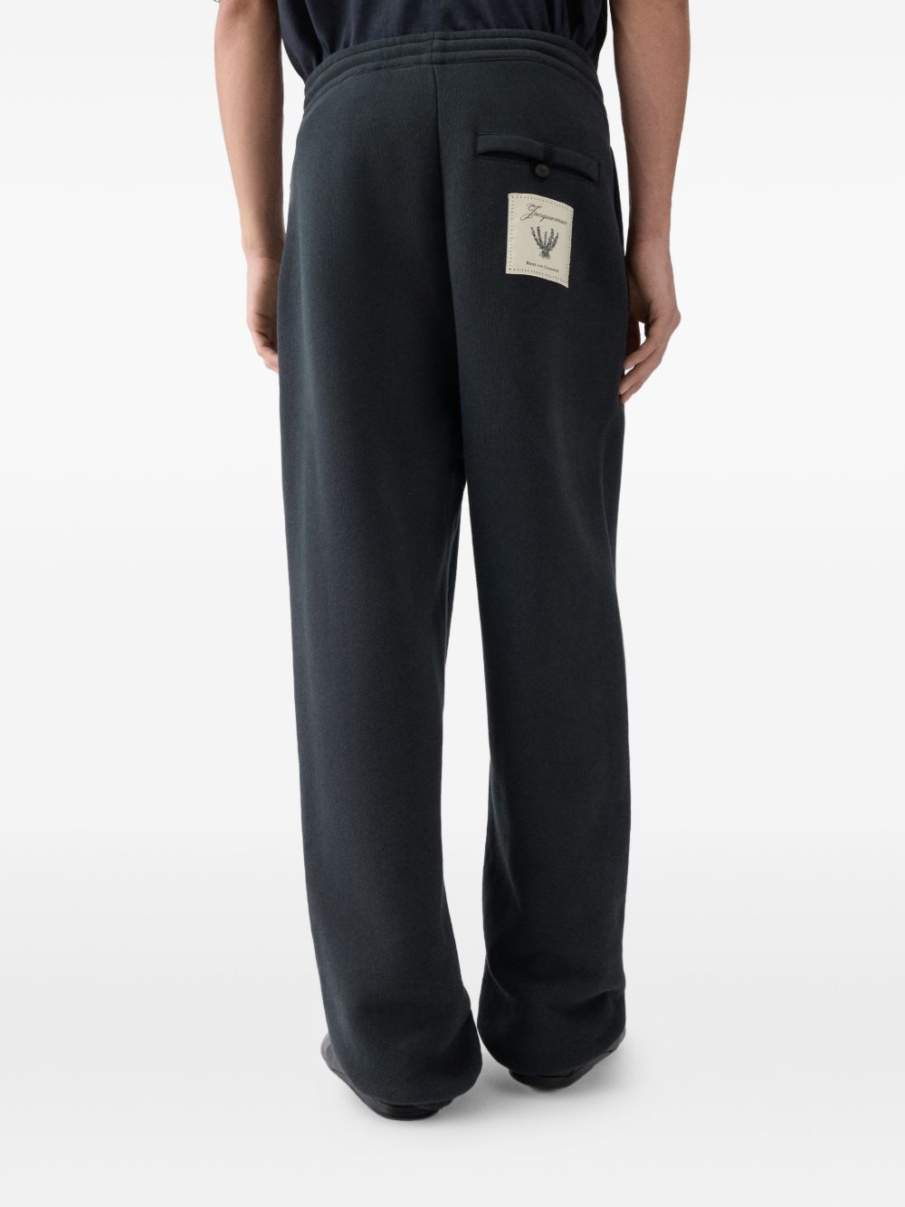 JACQUEMUS Trousers — Navy Drawstring Trousers