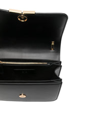 Elisabetta Franchi Shoulder Bag in Black — Chain Detail