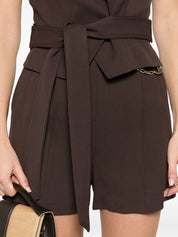Elisabetta Franchi Brown Short Trousers | New In