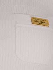 Elisabetta Franchi Sweaters — Ivory Knit Cardigan