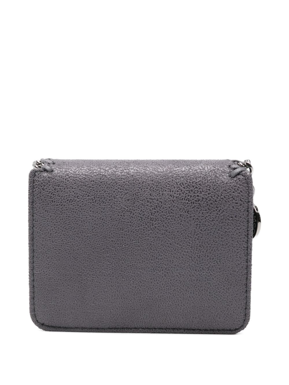 Stella McCartney Wallets Grey — Foldover Falabella