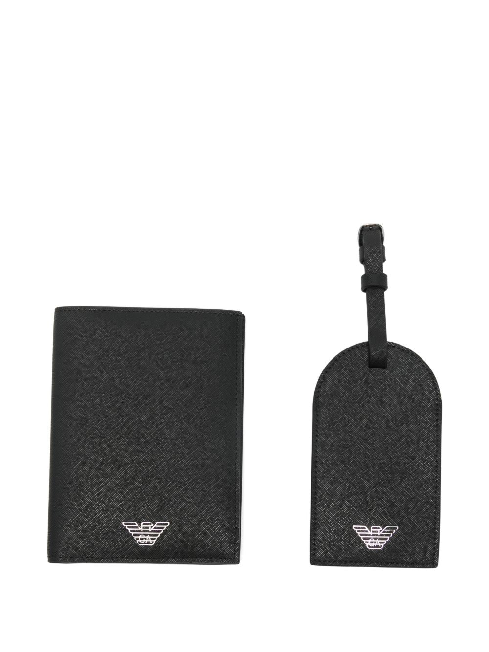 Emporio Armani Wallets — E.ARMANI PRE Black Passport