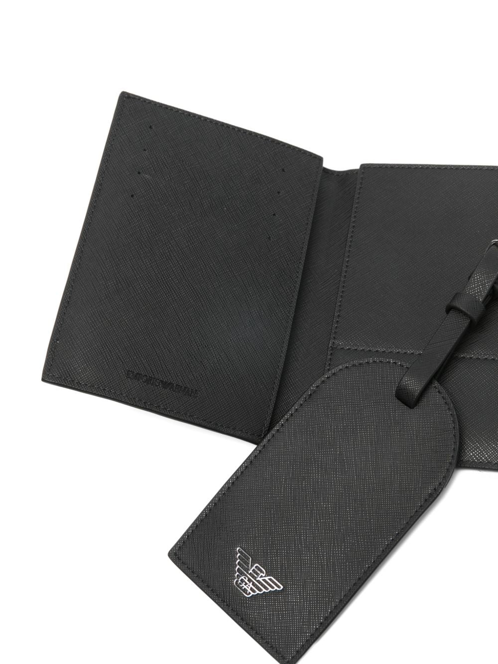 Emporio Armani Wallets — E.ARMANI PRE Black Passport