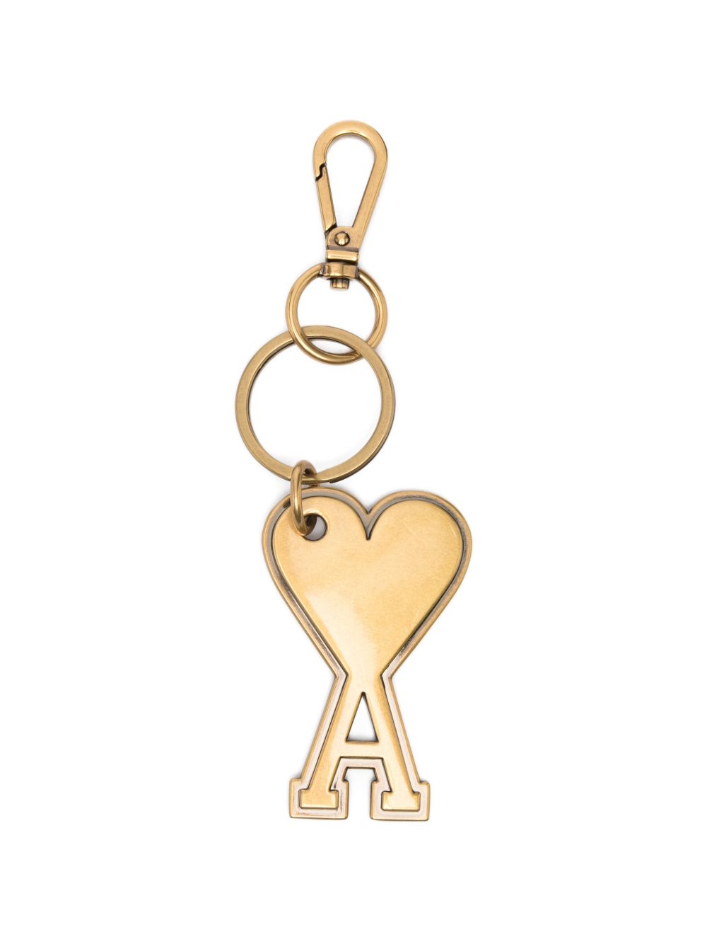 Ami Paris Keychains Golden