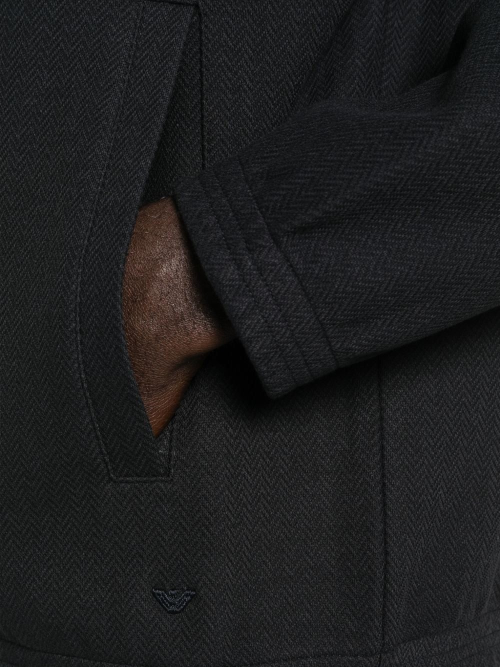 Emporio Armani Blue Sweaters for Men — New In