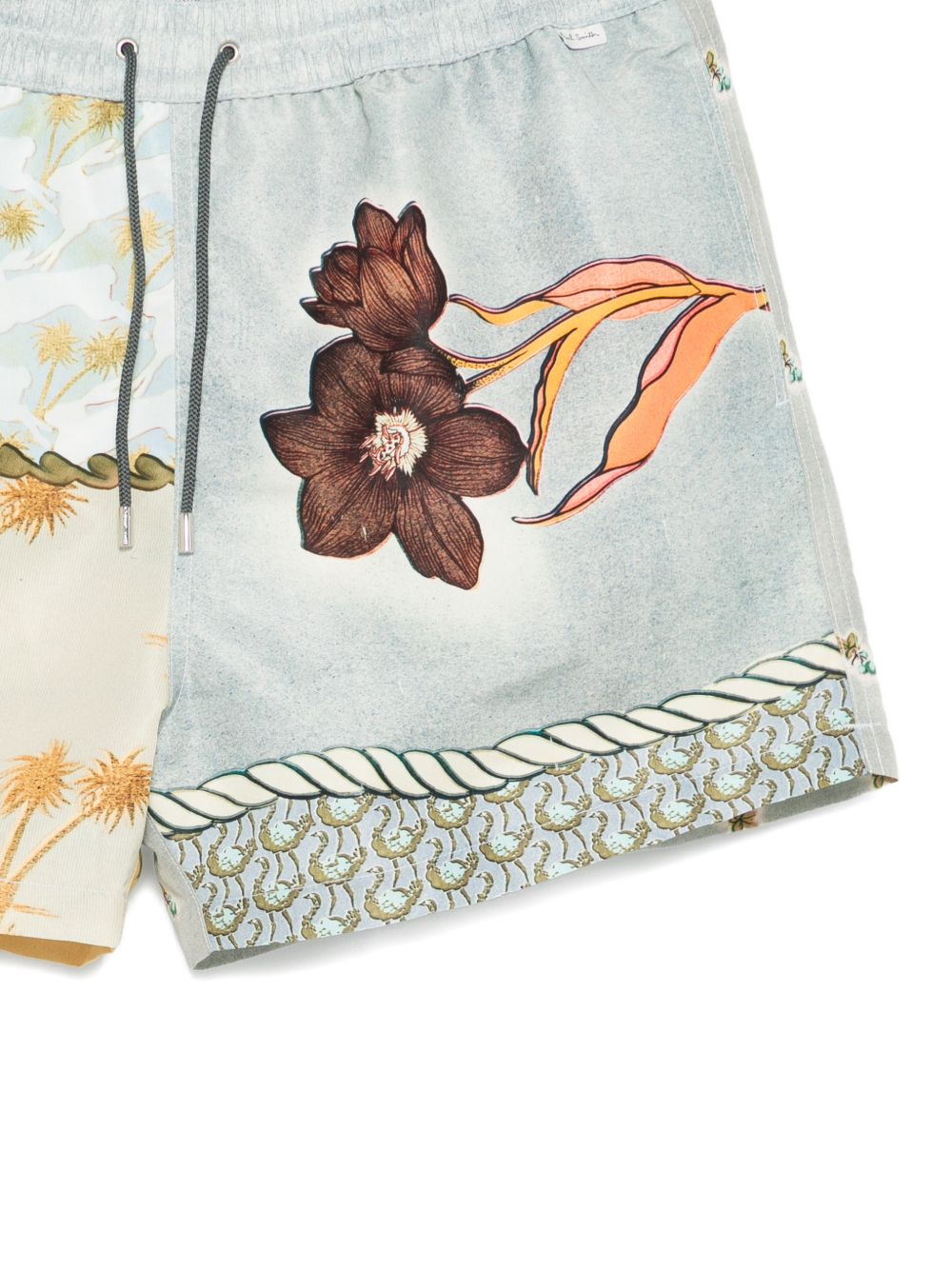 Paul Smith Sea Clear Blue Swim Shorts — Beachwear