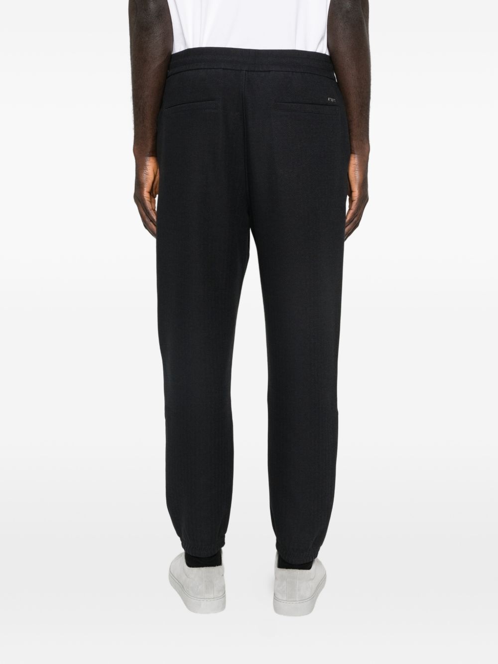 Emporio Armani Blue Trousers — Men's Luxury Sweatpants