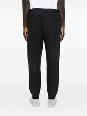 Emporio Armani Blue Trousers — Men's Luxury Sweatpants