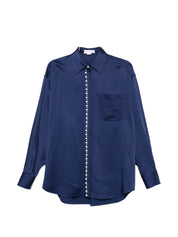 Stella McCartney Shirts — Blue Pearl Shirt Collection
