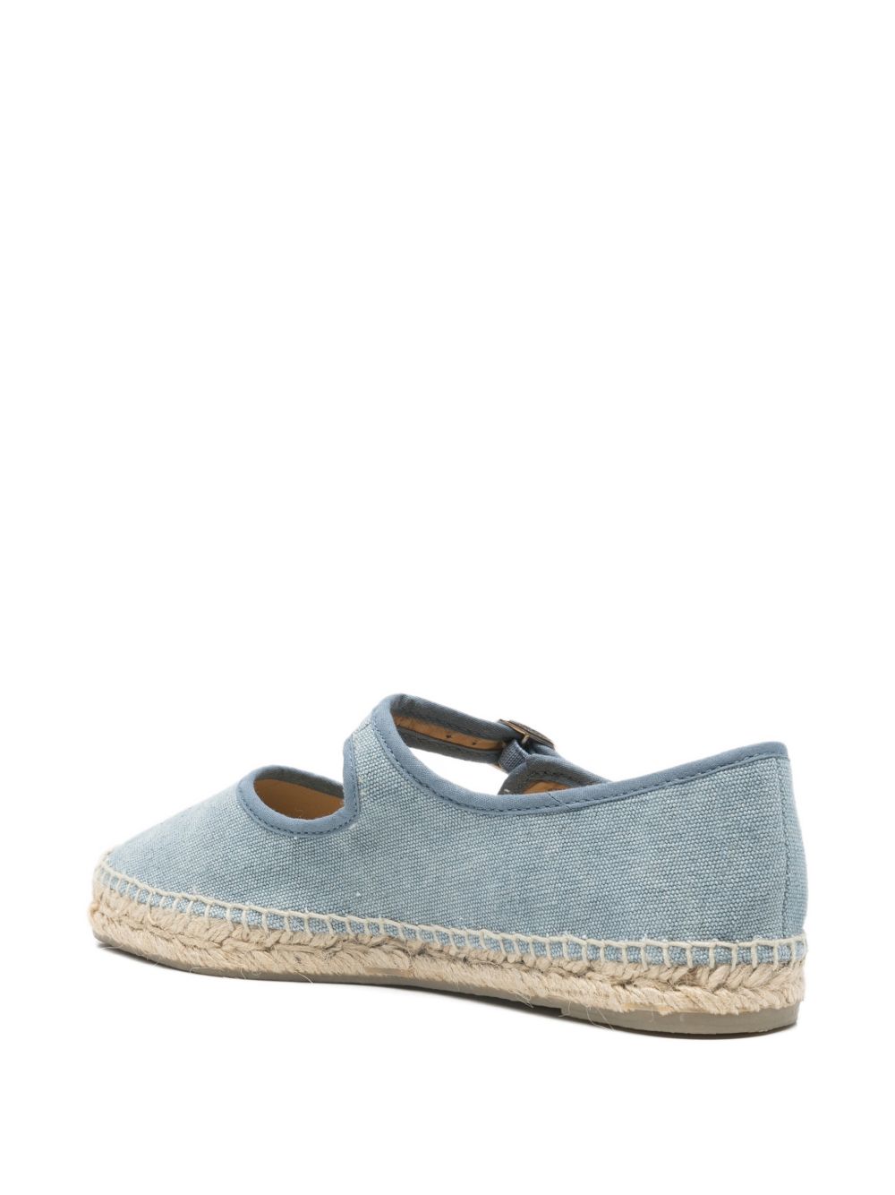 Castañer Flat Shoes — Clear Blue Ballet Flats, New In