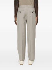 Emporio Armani Trousers in Dove Grey — Luxury Wool Fit