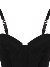 Elisabetta Franchi Dresses Black – Sleek Midi Dress