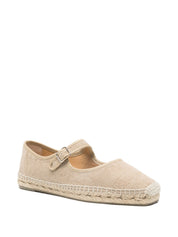 Castañer Flat Shoes — Beige Ballet Flats, New In