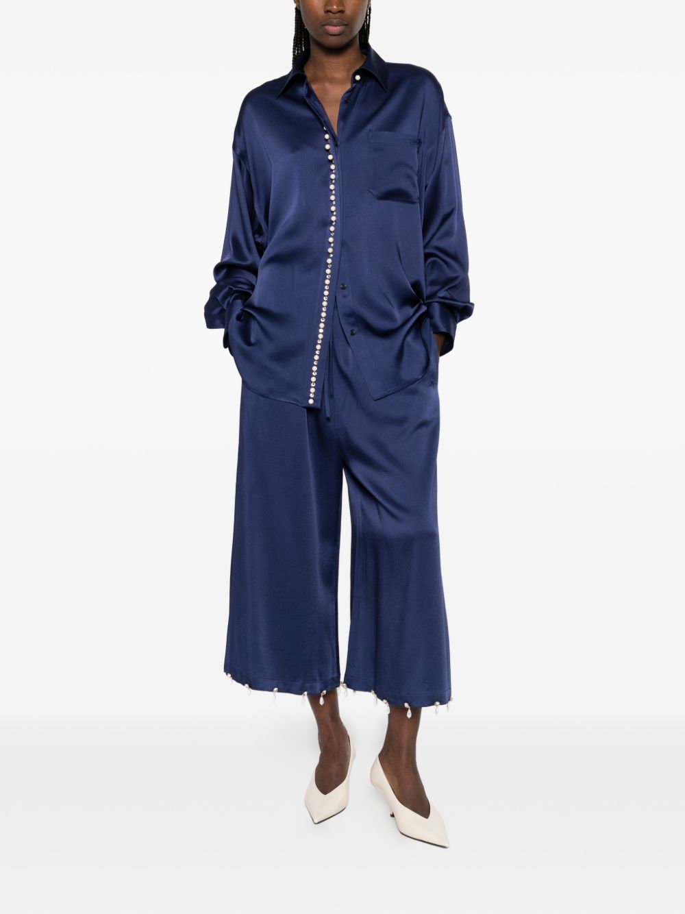Stella McCartney Blue Trousers — New Spring 2026