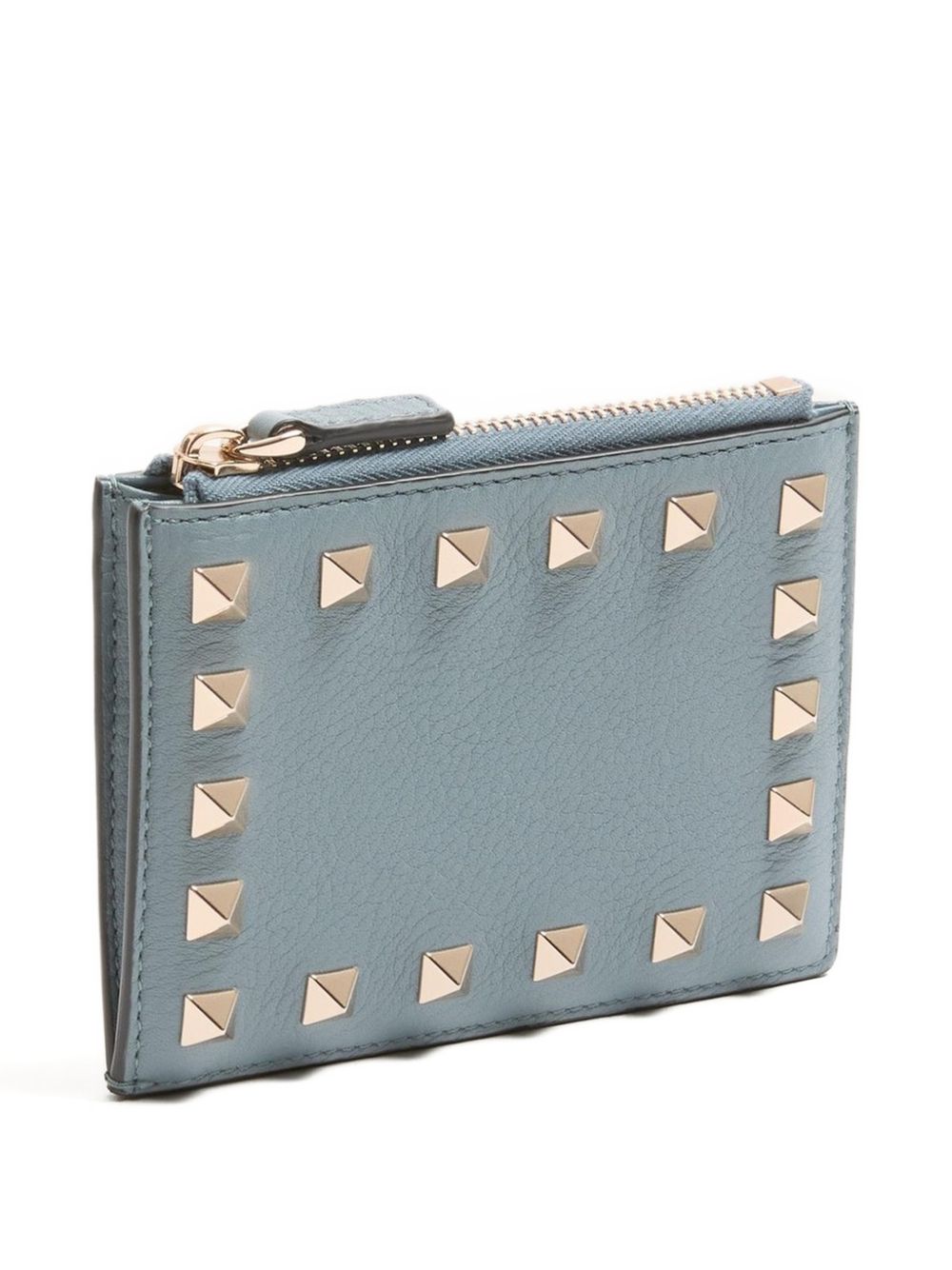 Valentino Garavani Wallets Grey — Rockstud Luxury