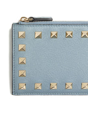 Valentino Garavani Wallets Grey — Rockstud Luxury
